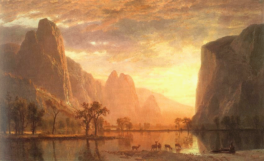 Albert Bierstadt Valley of the Yosemite